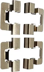 MagiDeal 4Pcs Rear Brake Pad Fitting Kit, Brake Pad Anti Rattle Clips,109-1781 Shim Solid Discs for Bpf1781A Spare Parts Accessory