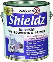 Zinsser ShieldZ Universal Wallcovering Primer 3.72L – Mildew Resistant, High-Adhesion, Low Odour, Easy Wallpaper Removal, Fast Drying, Tintable, Water Clean-Up, for All Surfaces