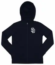 Outerstuff MLB Youth/Kids San Diego Padres Performance Full Zip Hoodie