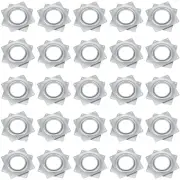 25 Pack 4 Inch Square Lazy Susan Turntable Bearings Rotating Plate for Storage