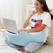 cooloo8 Reading Pillow, Lap Desk, Lap Desk with Cushion, Soft Laptop Pillow for Lap, Portable Desk Pillow, Gaming Pillow Work Pillow for Bed, Couch, Car