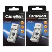 2x Camelion AA & AAA Ni-Cd/Ni-MH Charger for Rechargeable Battery/Batteries