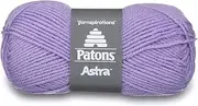 [Patons] Astra Solids Yarn - (3) Light Gauge 100% Acrylic - 1.75 oz - Hot Lilac - Machine Wash & Dry