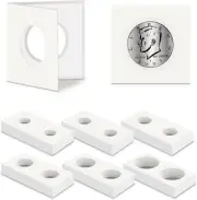 Self Adhesive Coin Holders, Cardboard Holder, Assorted Size, Collection Supplies