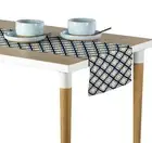 Blue Diamond Ogee Table Runners - 12"x72" or 14"x108"
