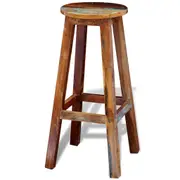 Bar Stool Solid Reclaimed Wood vidaXL