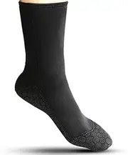 2 Pairs of 3mm Neoprene Socks Neoprene Wetsuit Socks Waterproof Socks Water Socks-Anti Slip for Men Women Rafting Snorkeling Swimming Wading Sailing