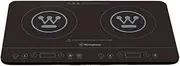 [Westinghouse] 2400W Twin Induction Touchscreen Cooktop, Black