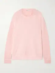 [James Perse] James Perse - Supima Cotton-jersey Sweatshirt - Pink - 4 4 Pink