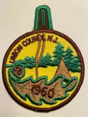 1960 Union Council, New Jersey BSA-Pocket Patch, New