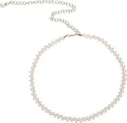 [BESPORTBLE] Elegant Double Row Pearl Waist Chain for Women Stylish Pearl Body Jewelry Belt for Weddings Parties and Special Occasions Exquisite Dress Accessory to Enhance Your Outfit