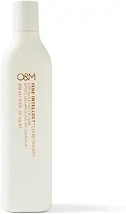O&M Fine Intellect Volumising Conditioner - 350ml - Colour Safe, Clean From Sulfates, Parabens, Silicones, MIT, Phthalates, Triclosan, Propylene Glycol & Gluten, PETA Certified & Vegan, Australian Made, PCR Packaging