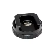 DSLR Camera Hot Shoe to 1/4" Tripod Thread Adapters for Microphones LED Light