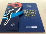 The 2000 Olympic Torch Relay Pin Album (Victoria - Herald Sun) Complete