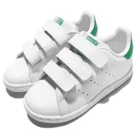 在飛比找蝦皮商城優惠-Adidas Stan Smith CF Child 白綠 