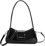 [Caistre] Women's Evening Bag Leather Clutch Purses Small Shoulder Bag Tote Bags Shiny Hobo Bag Handbags Top Handle Bag 2023