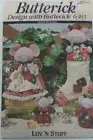 Butterick Craft 6383 Christmas Mouse Ornaments Cookie Jar Cover Sewing Pattern