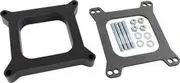 Aeroflow Carburettor Phenolic 1" Open Spacer Black 4150 Carby - AF42-9136