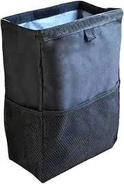 Veasbuu Car Trash Bin, Waterproof Leakproof Waste Bin, 14.56x9.84x5.9inches Automotive Interior Accessories, Large Capacity Organizers Garbage Can for Truck Sedan