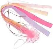 Happyyami Bike Handlebar Streamers Decorative Scooter Tassels Bike Accessory Tassels for Girl Tassel Ribbon Handlebar Decorative Streamers Cloth Yarn Material