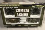 Rare New Hobbico Combat Armor 1/35 Scale RC RTR Tiger Tank Set