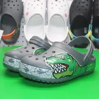 在飛比找蝦皮商城精選優惠-Crocs 童鞋 女孩 男孩 卡骆驰兒童沙滩鞋 趣味学院可爱