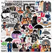 Umbrella Academy Themed Set of 25 Assorted Stickers Decal Set