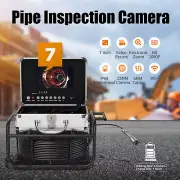 7" 1080P Screen Pipe Inspection Camera WiFi Wireless DVR Video Endoscope Camera