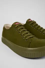 Peu Roda Green Textile Basket for Men