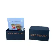 Alex and Ani Best Friends Hamburger & Fry Bangle Bracelet Gift Set x2-Shiny Gold