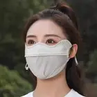 Summer Ice Silk Face Cover Reusable Fishing Face Mask Commuting