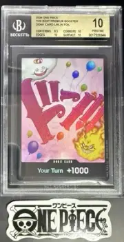 BGS 10 One Piece PRB01 Don!! Card Linlin - English - The Best - Graded