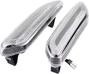 Side Mirror Indicator For Mini R60 For Countryman R61 For Paceman 10-17 Side Marker Flashing Indicator LED Dynamic Turn Signal Light Dynamic Sequential Blinker(Dynamic Crystal)