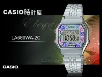 在飛比找Yahoo!奇摩拍賣優惠-CASIO 時計屋 卡西歐電子錶 LA680WA-2C LA
