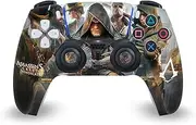 Official Assassin's Creed Key Art Syndicate Graphics Vinyl Faceplate Sticker Gaming Skin Decal Cover Compatible with Sony PlayStation 5 PS5 DualSense Controller