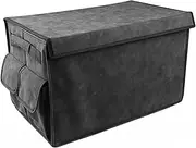 Car Trunk Organizer, Large Capacity Collapsible Durable Multipurpose Car Trunk Storage Box Travel Storage Accessories