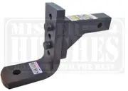 Mister Hitches 4000kg Extra Heavy Duty Adjustable Ball Mount 12 Stage - Short Shank