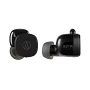 Audio-Technica ATH-SQ1TW True Wireless Earbuds - Black