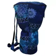 XL Djembe Drum Backpack, Blue Celestial Design (For 12x24 Djembes)