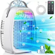 AI Portable Air Conditioners Fan, Evaporative Mini Air Conditioner,Portable AC A
