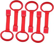 GLSTOY Toddler Crib Pull 6 Pack Baby Playpen Toys Newborn Learning Walking Crib Accessories