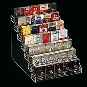 Cigarette Exhibitor - Cigarette Showcase, Exhibitor of Cigarettes for Retail Or Convenience Store, Manager to Storage of Sunglasses, Sweet Display Showcase (29.5x10.