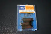 5 - NOS SPRAGUE BLACK BEAUTIES CAPACITOR 0.068MF 600VDC / .068uf 600V / 6TM-S68