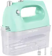 Hand Mixer Electric 400W, 5 Speed Handheld Mixer, 5 Stainless Steel Accessories