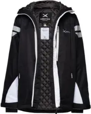 Arctix Kids Steep Run Insulated Jacket Winter Warm Boy Girl Size 5T Black White