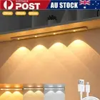 Dimmable LED Motion Sensor Cabinet Light Wireless Rechargeable Under Closet Lamp