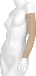 Juzo Soft 2000 15-20mmhg Max Armsleeve with Silicone Top Band for Women,Beige,5 (V) Max