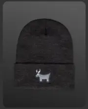 New 2025 Scotty Cameron - Scotty Bulldog Beanie Hat (Charcoal Gray)