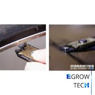 Egrow Utility Fixr Pocket MultiTool 20 合 1 EDC 生存鑰匙扣工具