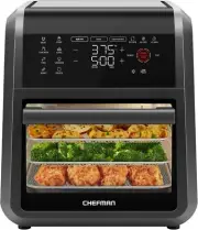 Chefman 12-Quart 6-in-1 Air Fryer Oven with Digital Timer, Touchscreen, and 12